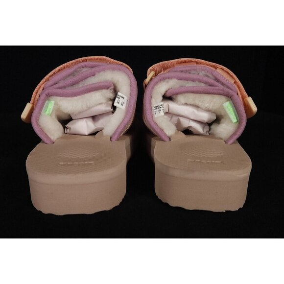 Suicoke MOTO-Mab Strap Sandals Size 36 US W7 M5 Unisex Beige Purple $250 - Picture 5 of 10